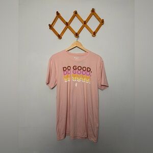 Cotopaxi Do Good Repeat T-Shirt Women’s XL Pink/Sand NWT Outdoor Hiking Flawed